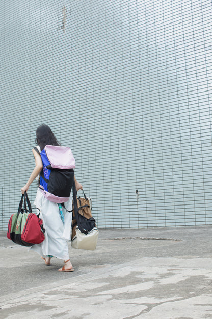 MULTI COLOR NYLON BAG