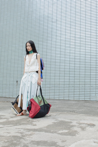 MULTI COLOR NYLON BAG